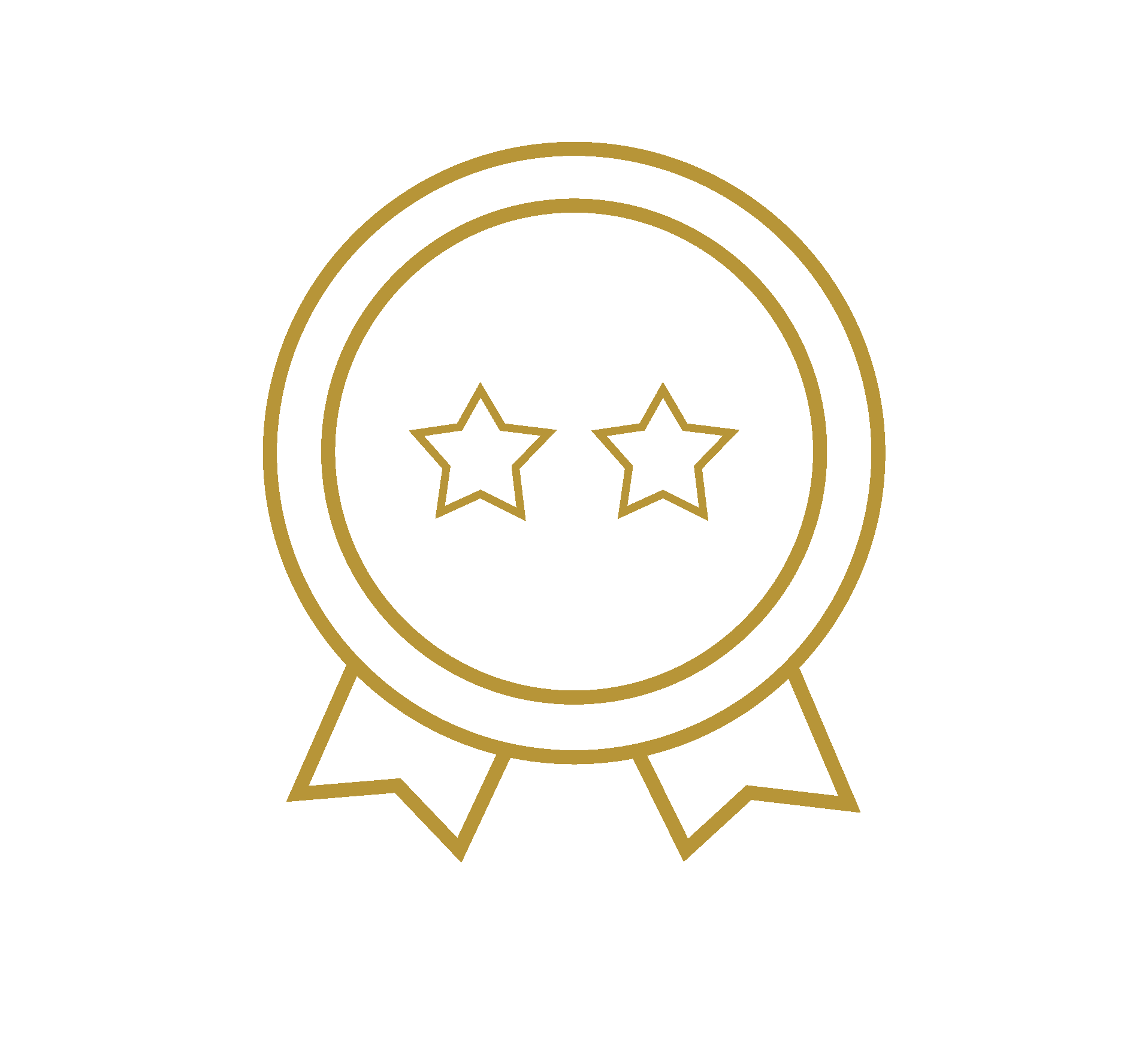 Intermediate two star plant care icon